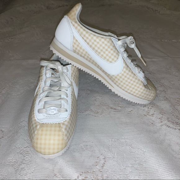 Nike Womens Classic Cortez Plaid Desert 